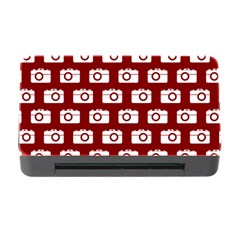 Modern Chic Vector Camera Illustration Pattern Memory Card Reader With Cf by GardenOfOphir