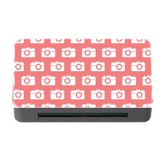 Modern Chic Vector Camera Illustration Pattern Memory Card Reader With Cf by GardenOfOphir