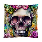 Skull And Bones Retro Standard Cushion Case (Two Sides) Back