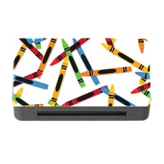 Crayons Color Pencils Stationary Memory Card Reader With Cf by Ravend