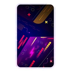 Colorful Abstract Background Creative Digital Art Colorful Geometric Artwork Memory Card Reader (rectangular) by Semog4