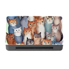 Cats Watercolor Pet Animal Mammal Memory Card Reader With Cf by Jancukart