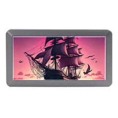 Ship Pirate Adventure Landscape Ocean Sun Heaven Memory Card Reader (mini) by Semog4