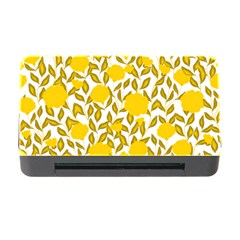 Blue Flowers On The Wall   Memory Card Reader With Cf by ConteMonfrey