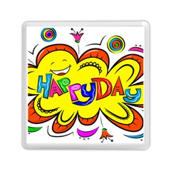 Happy Happiness Child Smile Joy Memory Card Reader (square) by Celenk