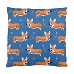 Corgi Patterns Standard Cushion Case (Two Sides) Back