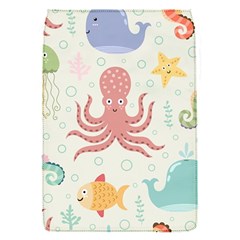 Underwater-seamless-pattern-light-background-funny Removable Flap Cover (s) by Salman4z