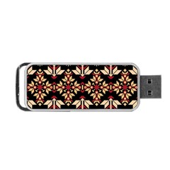 Vector Illustration Of Ukrainian Folk Seamless Pattern Ethnic Ornament Border Element Traditional Portable Usb Flash (two Sides) by pakminggu