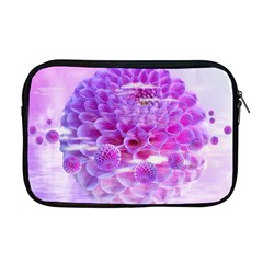 Dahlia Blossom Bloom Dahlias Fall Apple Macbook Pro 17  Zipper Case by danenraven