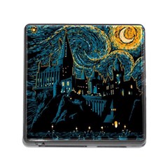 Hogwarts Castle Van Gogh Memory Card Reader (square 5 Slot) by Mog4mog4