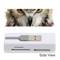 Vector Hand Painted Owl Memory Card Reader (stick) by Mog4mog4