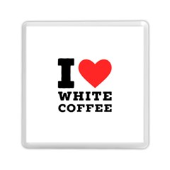 I Love White Coffee Memory Card Reader (square) by ilovewhateva
