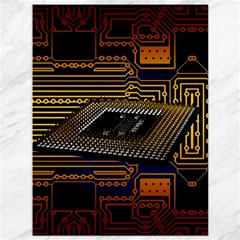 Processor Cpu Board Circuit Canvas 36  X 48  by Wav3s