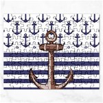 Anchor-background-design Rectangular Jigsaw Puzzl Front