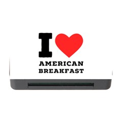 I Love American Breakfast Memory Card Reader With Cf by ilovewhateva