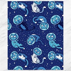 Cat Spacesuit Space Suit Astronaut Pattern Canvas 16  X 20  by Wav3s