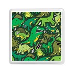 Dino Kawaii Memory Card Reader (Square) Front