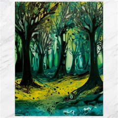 Ai Generated Trees Forest Mystical Forest Nature Art Canvas 12  X 16 