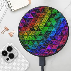 Pride Glass Wireless Fast Charger(black) by MRNStudios