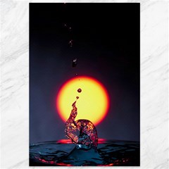 High Speed Waterdrop Drops Water Canvas 12  X 18 