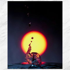 High Speed Waterdrop Drops Water Canvas 16  X 20 