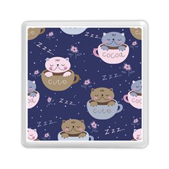 Cute Kittens Sleep Sweetly Mugs Memory Card Reader (square) by Simbadda