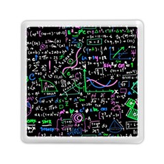 Math-linear-mathematics-education-circle-background Memory Card Reader (square) by Simbadda