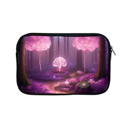 Trees Forest Landscape Nature Neon Apple Macbook Pro 13  Zipper Case by Bangk1t