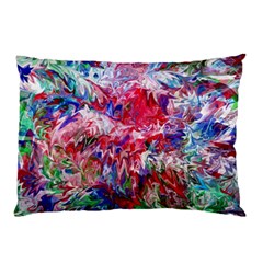 Flow Iv Pillow Case (two Sides) by kaleidomarblingart
