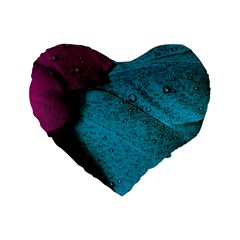 Plumage Standard 16  Premium Flano Heart Shape Cushions