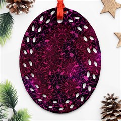 Retro-02 Oval Filigree Ornament (two Sides)
