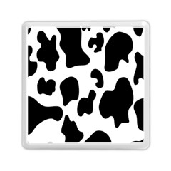 Black And White Cow Print,wallpaper Memory Card Reader (square)