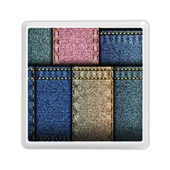 Jeans, Background, Color, Desenho, Shapes, Texture Memory Card Reader (square)