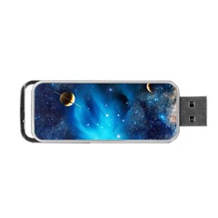 3d Universe Space Star Planet Portable Usb Flash (one Side) by Grandong