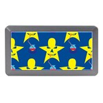 Blue Yellow October 31 Halloween Memory Card Reader (Mini) Front