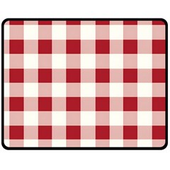 Gingham - 4096x4096px - 300dpi14 Fleece Blanket (medium) by EvgeniaEsenina