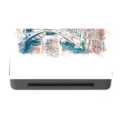 Venice T- Shirt Venice Voyage Art Digital Painting Watercolor Discovery T- Shirt Memory Card Reader With Cf by ZUXUMI