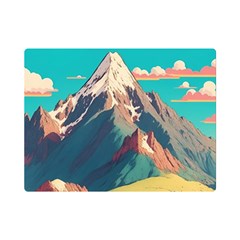 Mountain Mount Fuji Premium Plush Fleece Blanket (mini) by Pakjumat