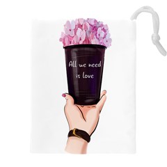 All You Need Is Love 2 Drawstring Pouch (5xl) by SychEva