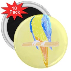 Bird Lover T- Shirtbird T- Shirt (25) 3  Magnets (10 Pack)  by EnriqueJohnson