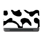 Black And White Swirl Pattern T- Shirt Black And White Swirl Pattern T- Shirt Memory Card Reader with CF Front