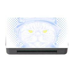 Cat T- Shirt Biker Cat T- Shirt Memory Card Reader With Cf by EnriqueJohnson