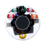 Racked Billiard Pool Balls On-the-Go Memory Card Reader Front