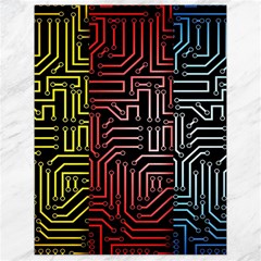 Circuit Board Seamless Patterns Set Canvas 18  X 24  by Ket1n9