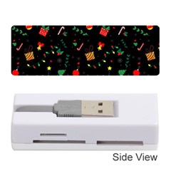 Christmas Paper Stars Pattern Texture Background Colorful Colors Seamless Copy Memory Card Reader (stick) by Grandong