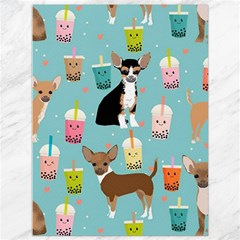 Chihuahua Bubble Kawaii Boba Tea Cute Dog Canvas 36  X 48  by Grandong