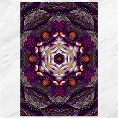 Rosette Kaleidoscope Mosaic Abstract Background Art Canvas 12  X 18  by Vaneshop
