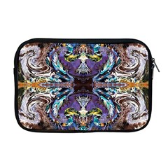  Violet Symmetry Apple Macbook Pro 17  Zipper Case by kaleidomarblingart