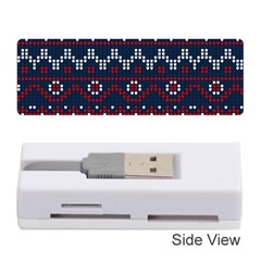 Christmas-concept-with-knitted-pattern Memory Card Reader (stick) by Amaryn4rt