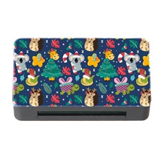 Colorful-funny-christmas-pattern  --- Memory Card Reader With Cf by Amaryn4rt